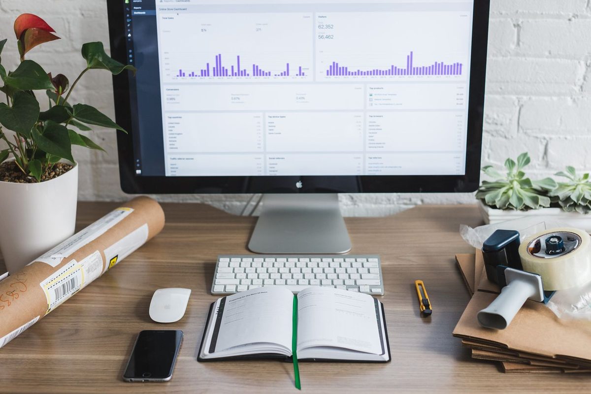 A financial data dashboard